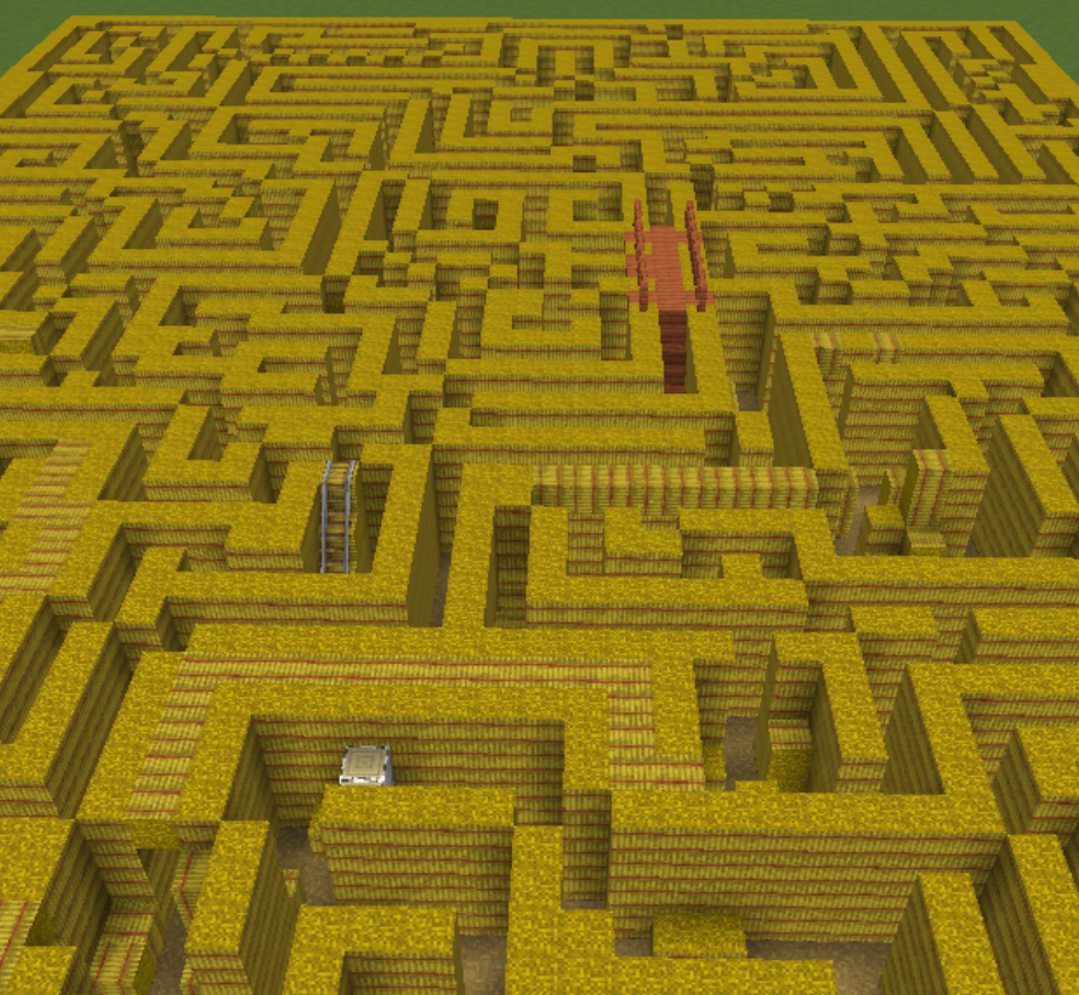 下载 Autumn Maze Adventure 对于 Minecraft 1.16.3