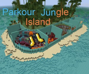 下载 Parkour Jungle Island 对于 Minecraft 1.16.3