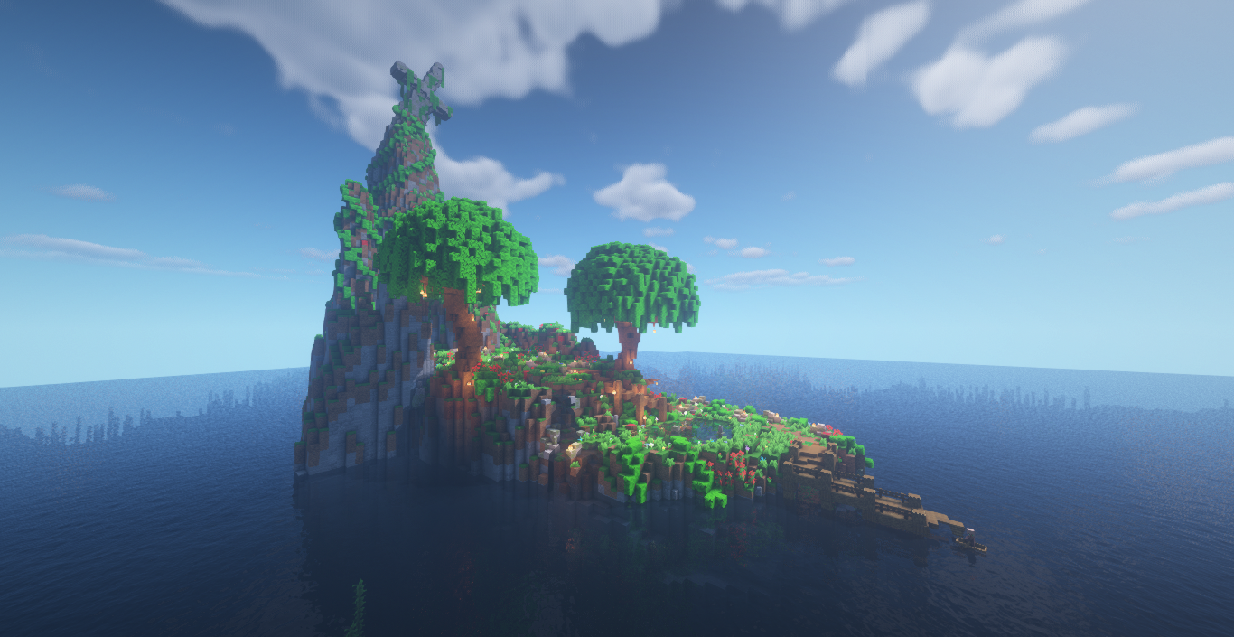下载 Sworld Island 对于 Minecraft 1.16.1