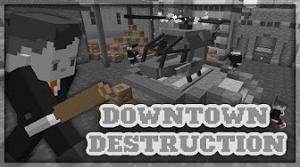 下载 Downtown Destruction 对于 Minecraft 1.12.2