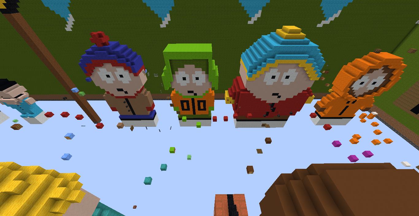 下载 South Parkour 对于 Minecraft 1.16.4