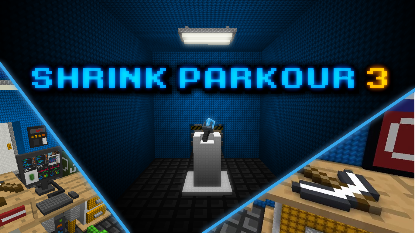 下载 Shrink Parkour 3 对于 Minecraft 1.16.4