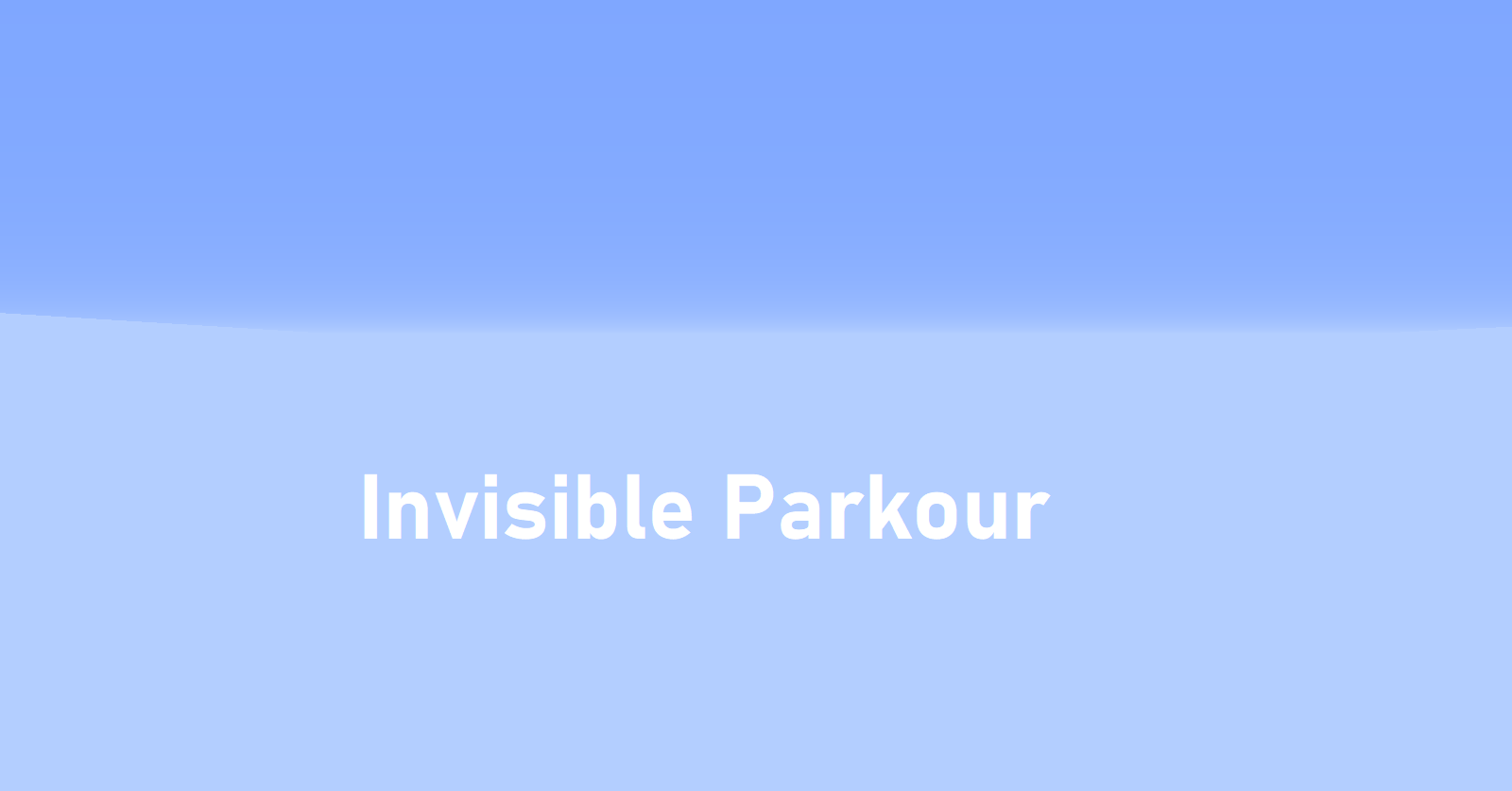 下载 Invisible Parkour 对于 Minecraft 1.16.4