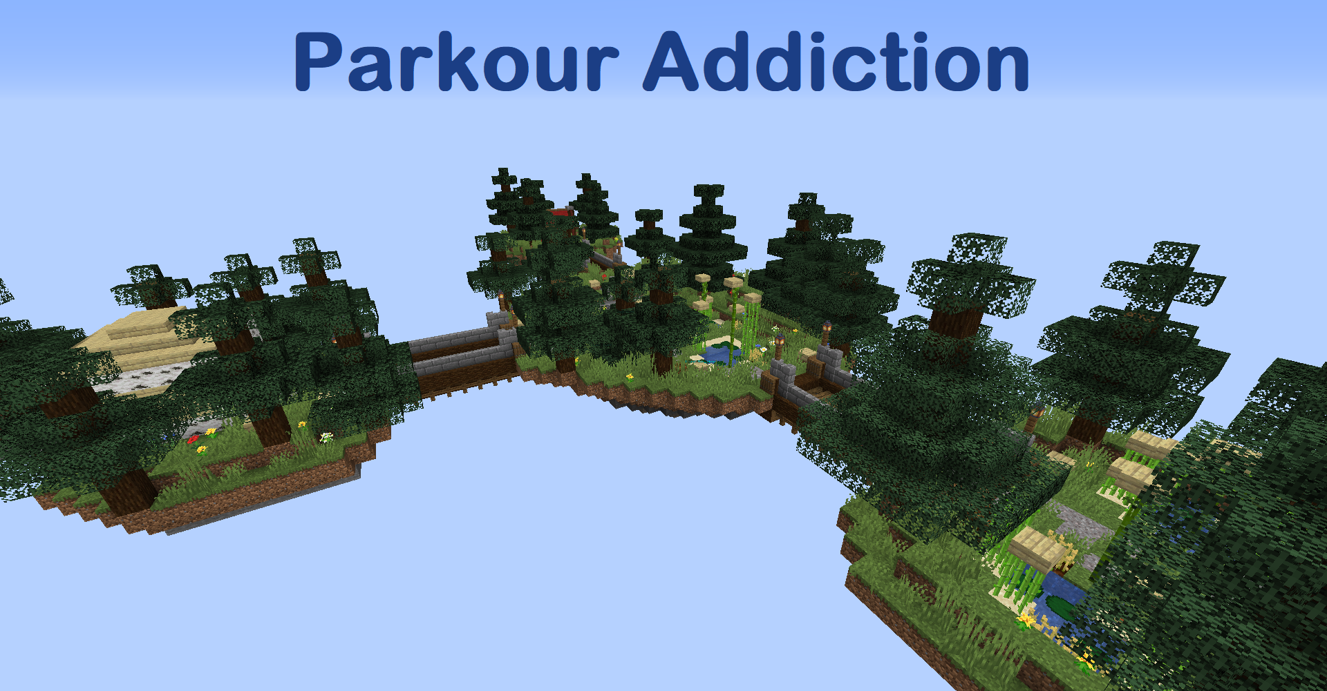 下载 Parkour Addiction 对于 Minecraft 1.16.5