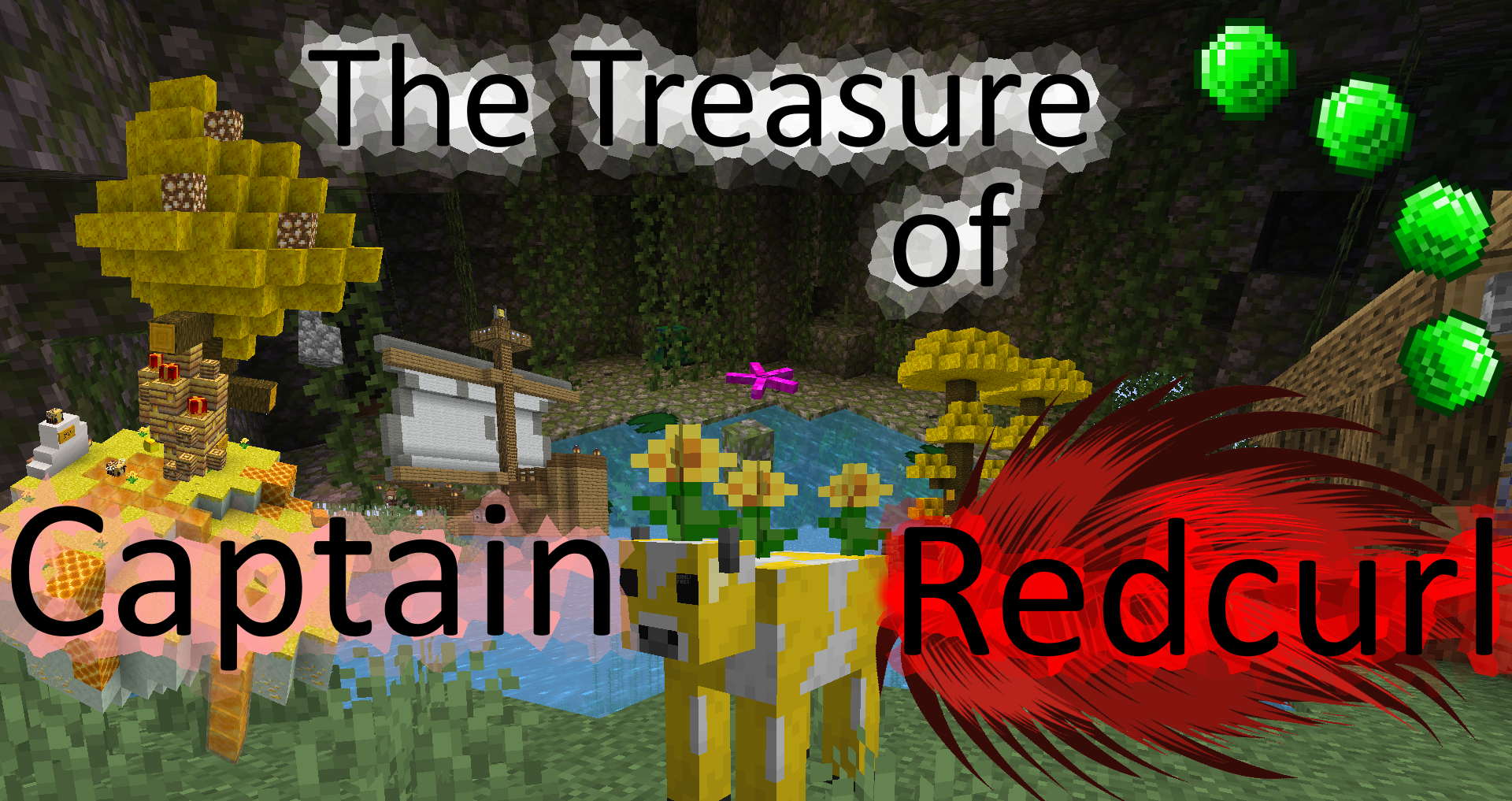 下载 The Treasure of Captain Redcurl 对于 Minecraft 1.16.5