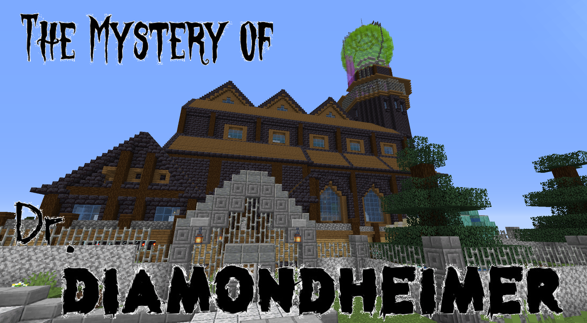 下载 The Mysterious Mansion of Dr. Diamondheimer 对于 Minecraft 1.16.5