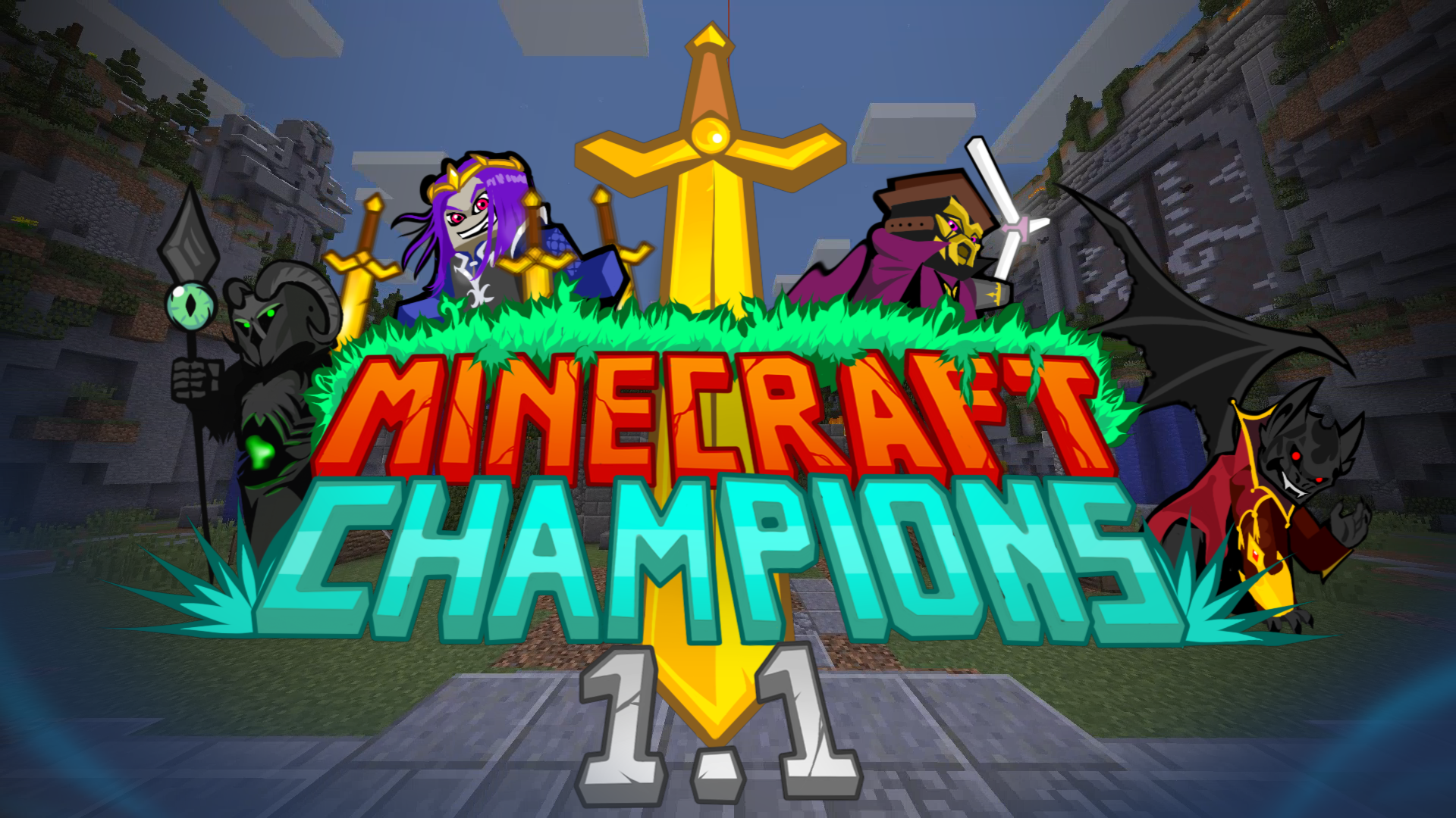 下载 Minecraft MOBA: Minecraft Champions 对于 Minecraft 1.12.2