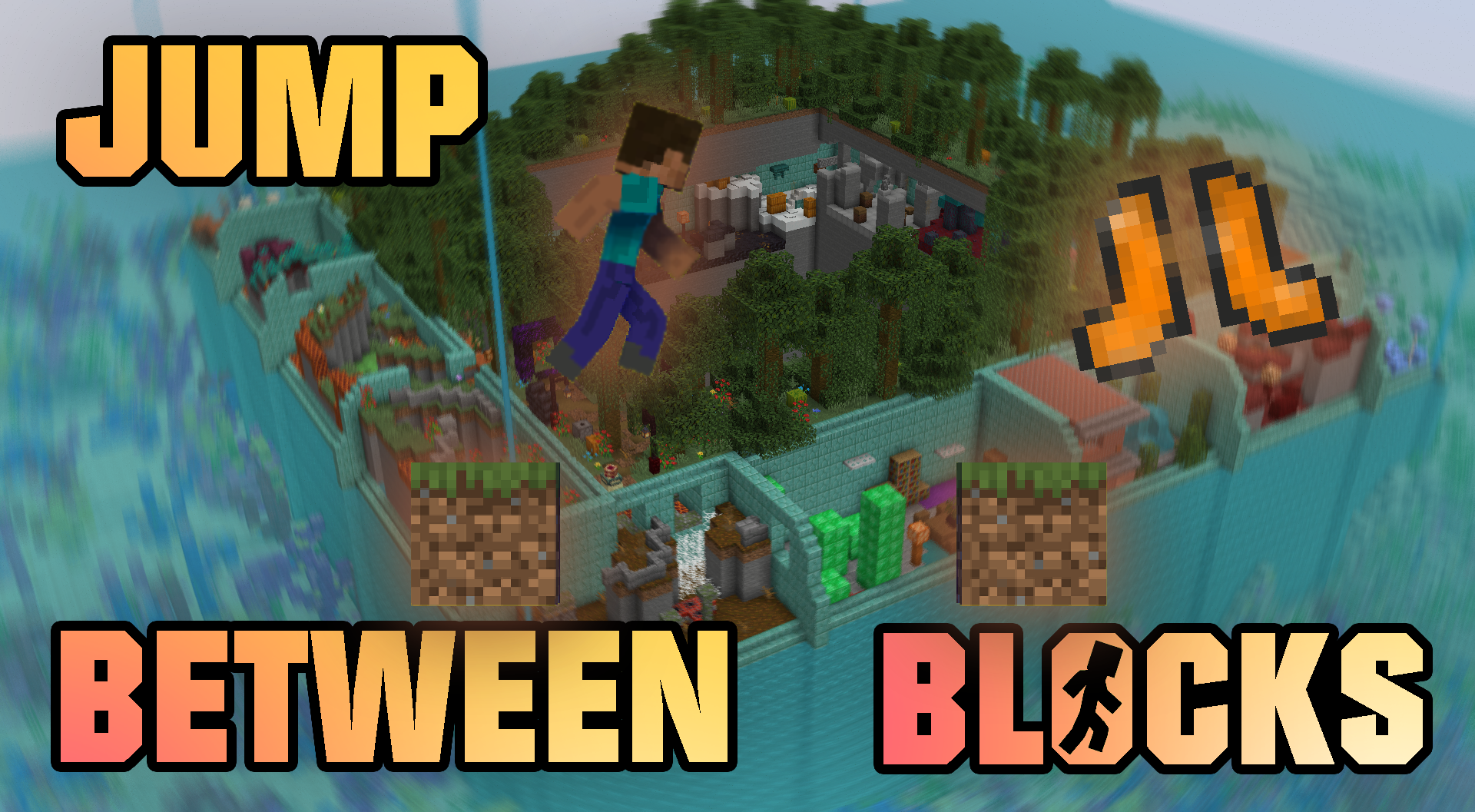下载 Jump Between Blocks 对于 Minecraft 1.16.5