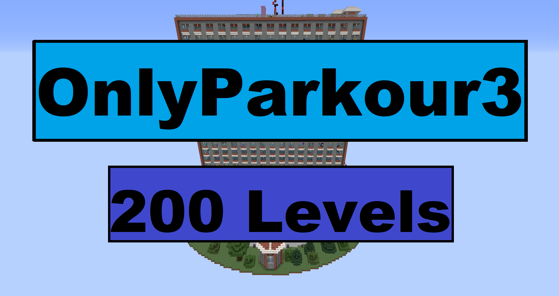 下载 OnlyParkour3 200 Levels 对于 Minecraft 1.16.5