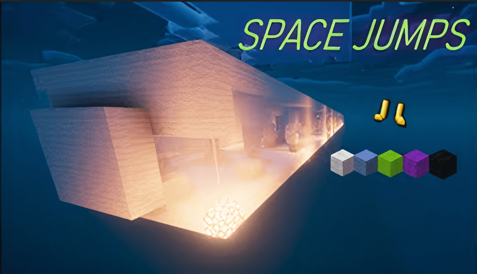 下载 Space Jumps 对于 Minecraft 1.16.5