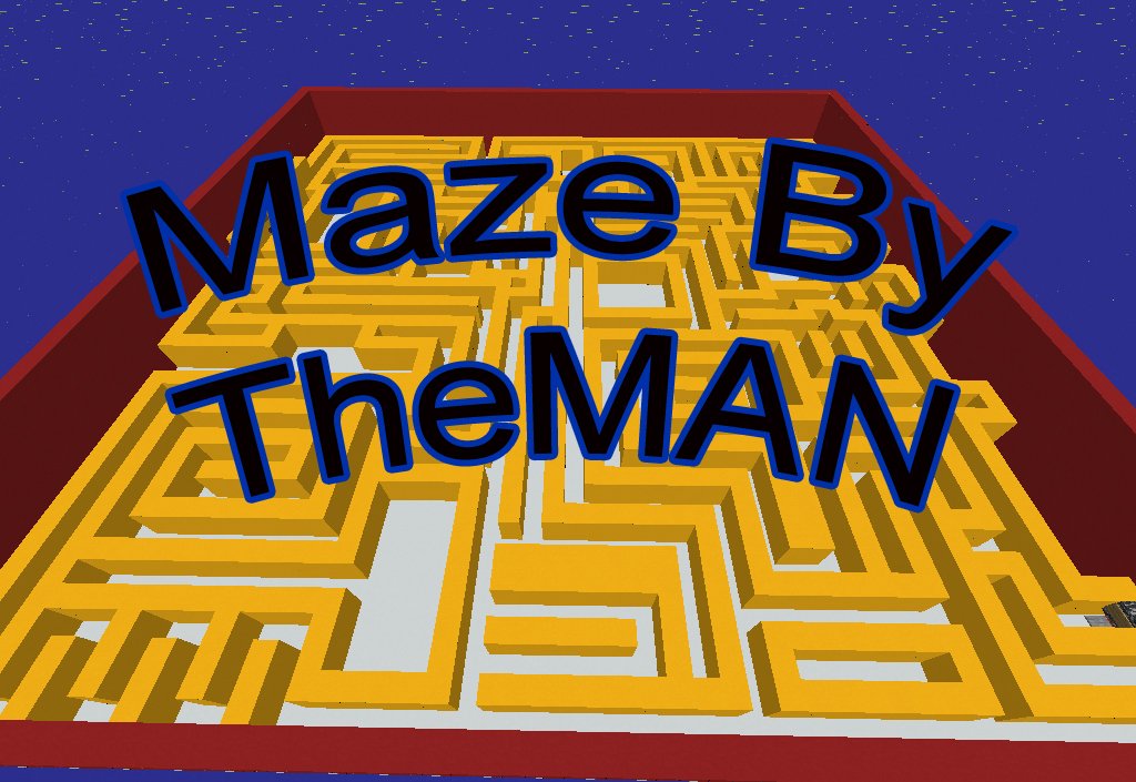 下载 Maze By TheMAN 对于 Minecraft 1.16.5
