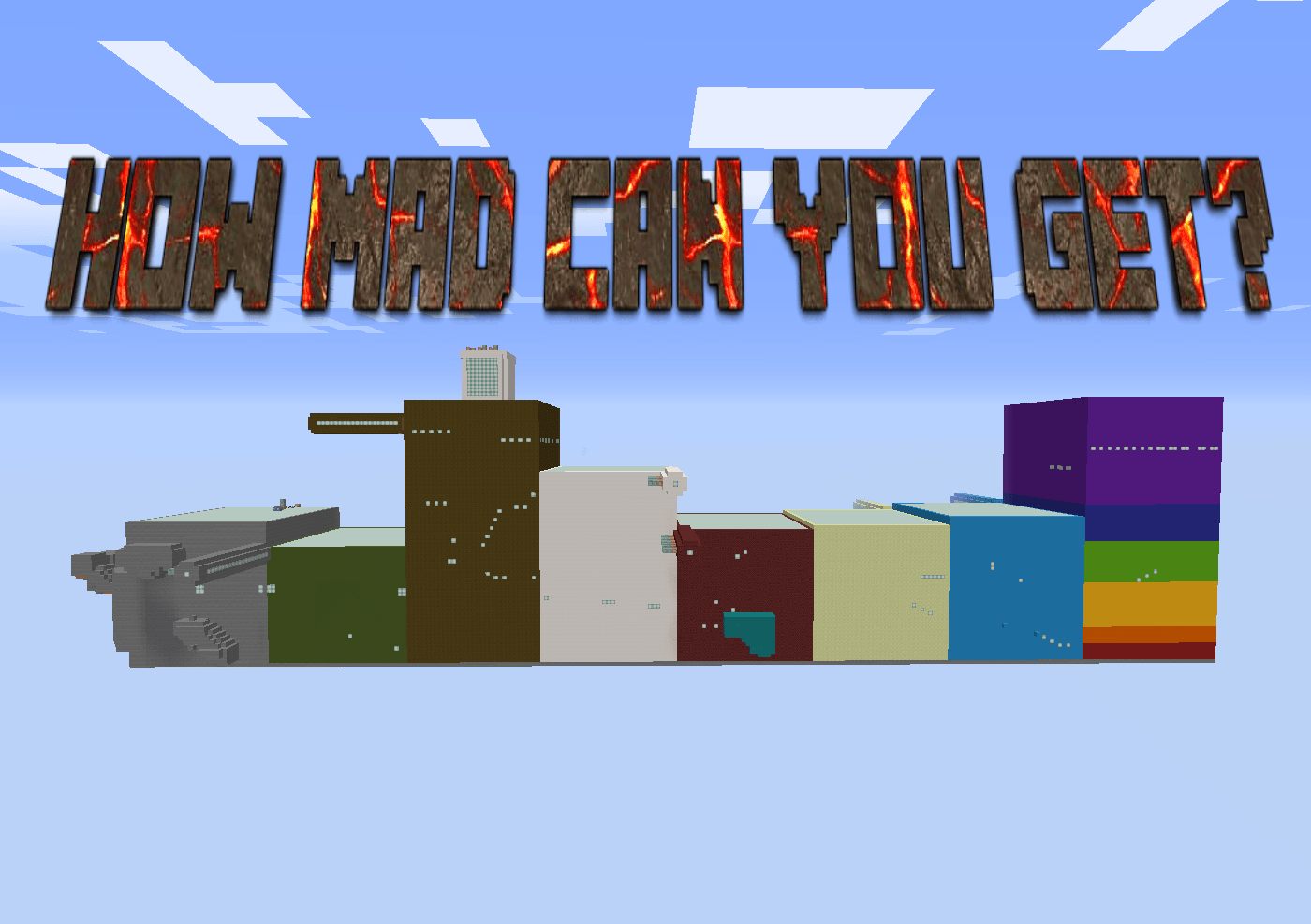 下载 How Mad Can You Get? 对于 Minecraft 1.16.5