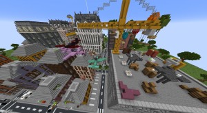 下载 Parkour City 对于 Minecraft 1.17