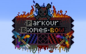 下载 PARKOUR BIOMES BOW 对于 Minecraft 1.17