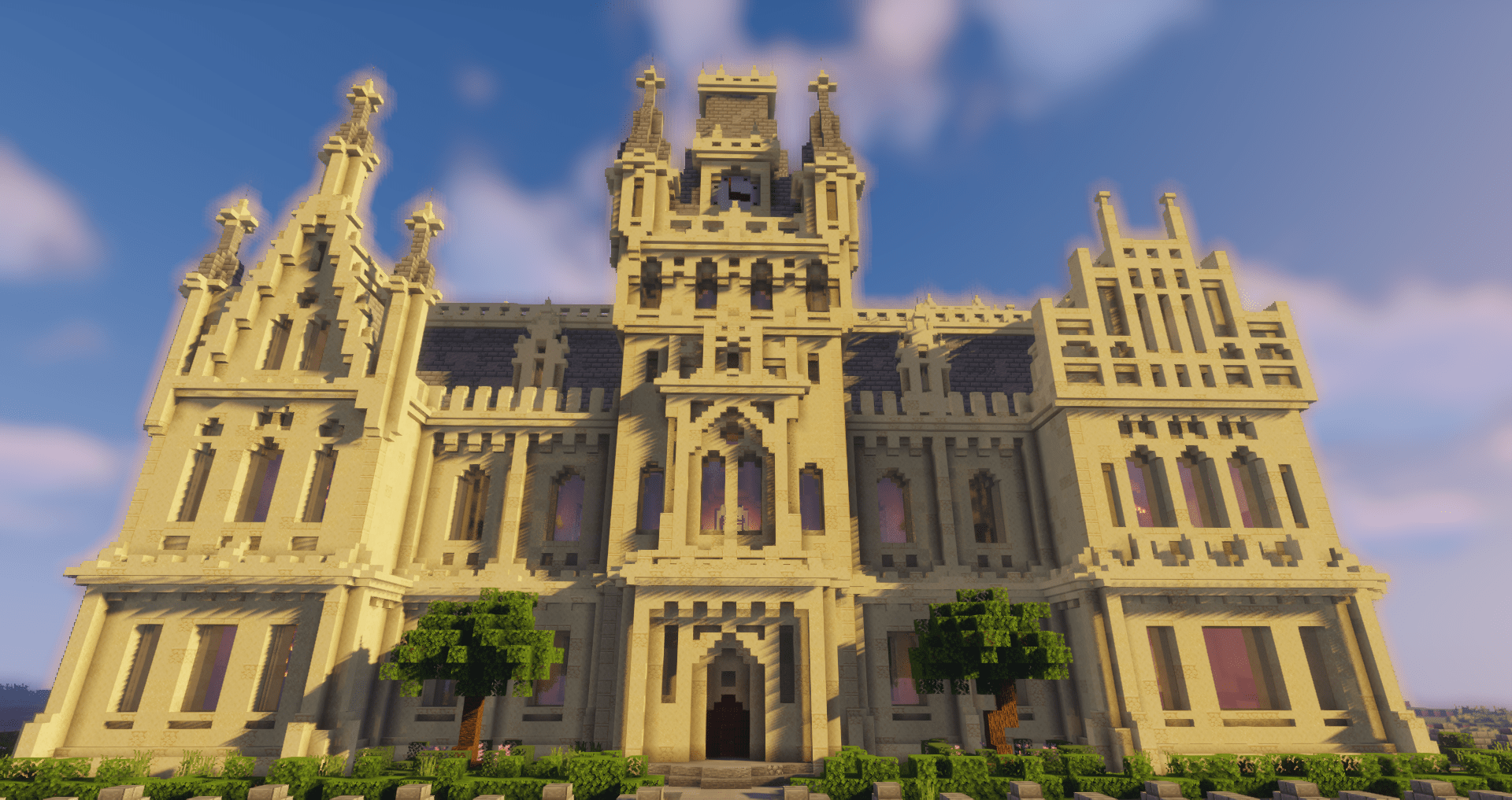 下载 Neo-Gothic Palace 对于 Minecraft 1.16.5