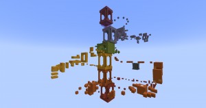 下载 Color Tower 对于 Minecraft 1.17.1