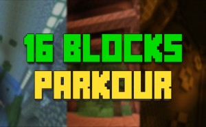 下载 16 BLOCKS PARKOUR 对于 Minecraft 1.17.1