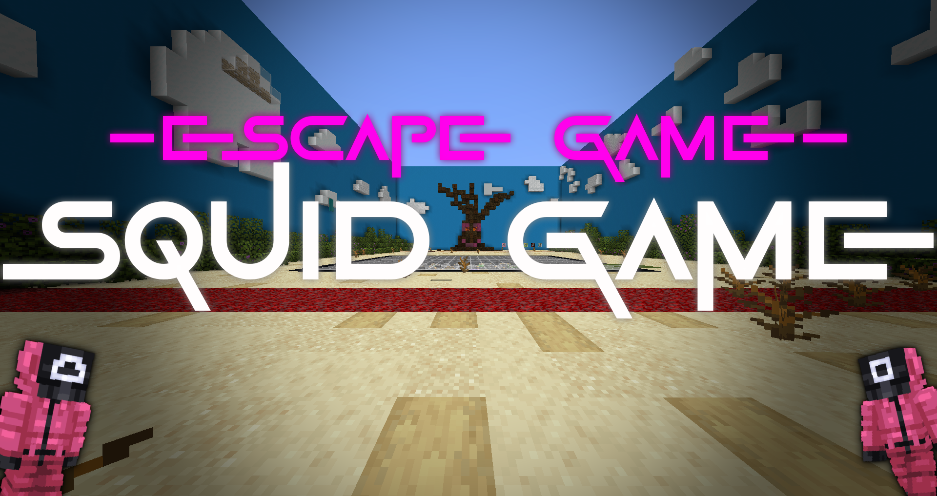 下载 Escape The SquidGame 对于 Minecraft 1.17.1