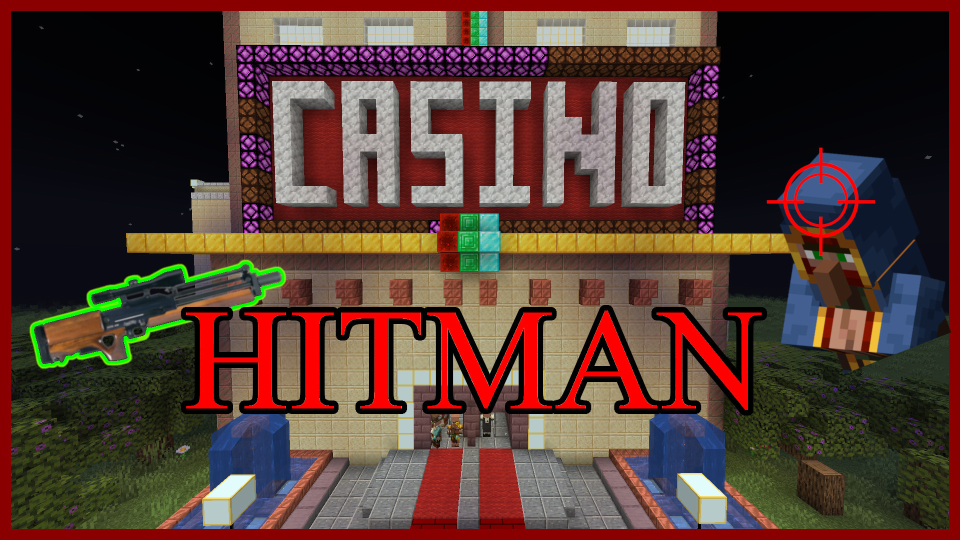 下载 Casino Night Hitman 对于 Minecraft 1.17.1