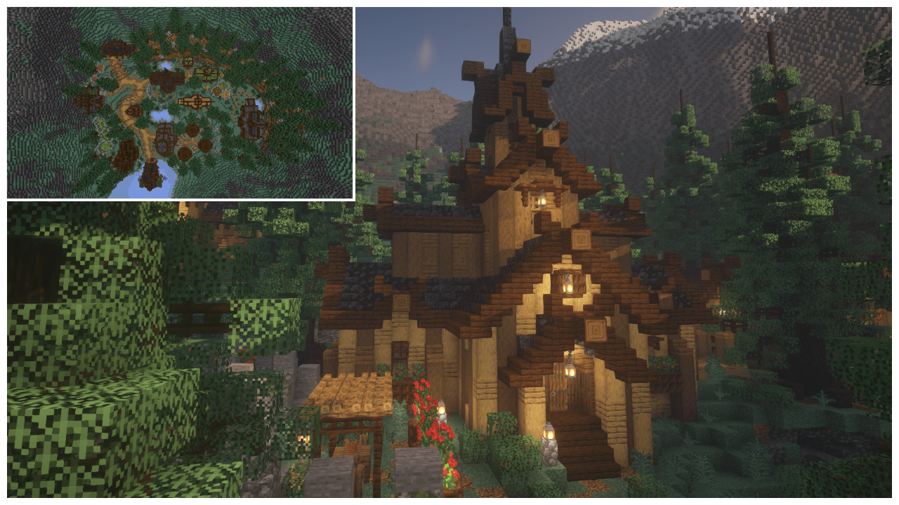 下载 Runthorn's Village 对于 Minecraft 1.17.1