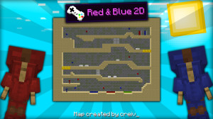 下载 Red & Blue 2D 1.0 对于 Minecraft 1.19.2