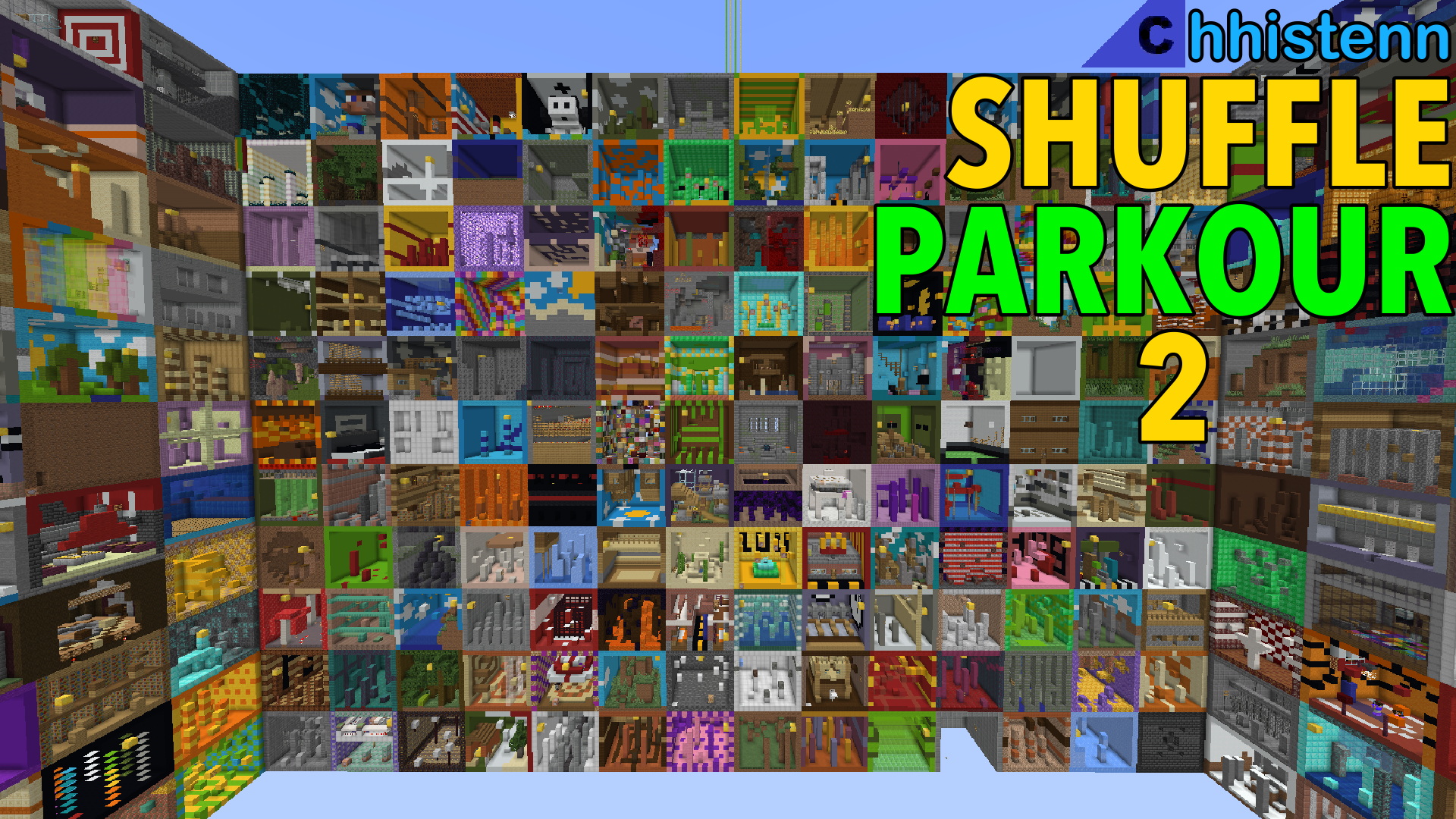 下载 Shuffle Parkour 2 1.2 对于 Minecraft 1.19.2