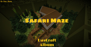 下载 Safari Maze 1.0 对于 Minecraft 1.19