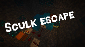 下载 Sculk Escape 1.0 对于 Minecraft 1.19