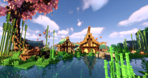 下载 Hide & Seek: Panda Village 1.0 对于 Minecraft 1.18.2