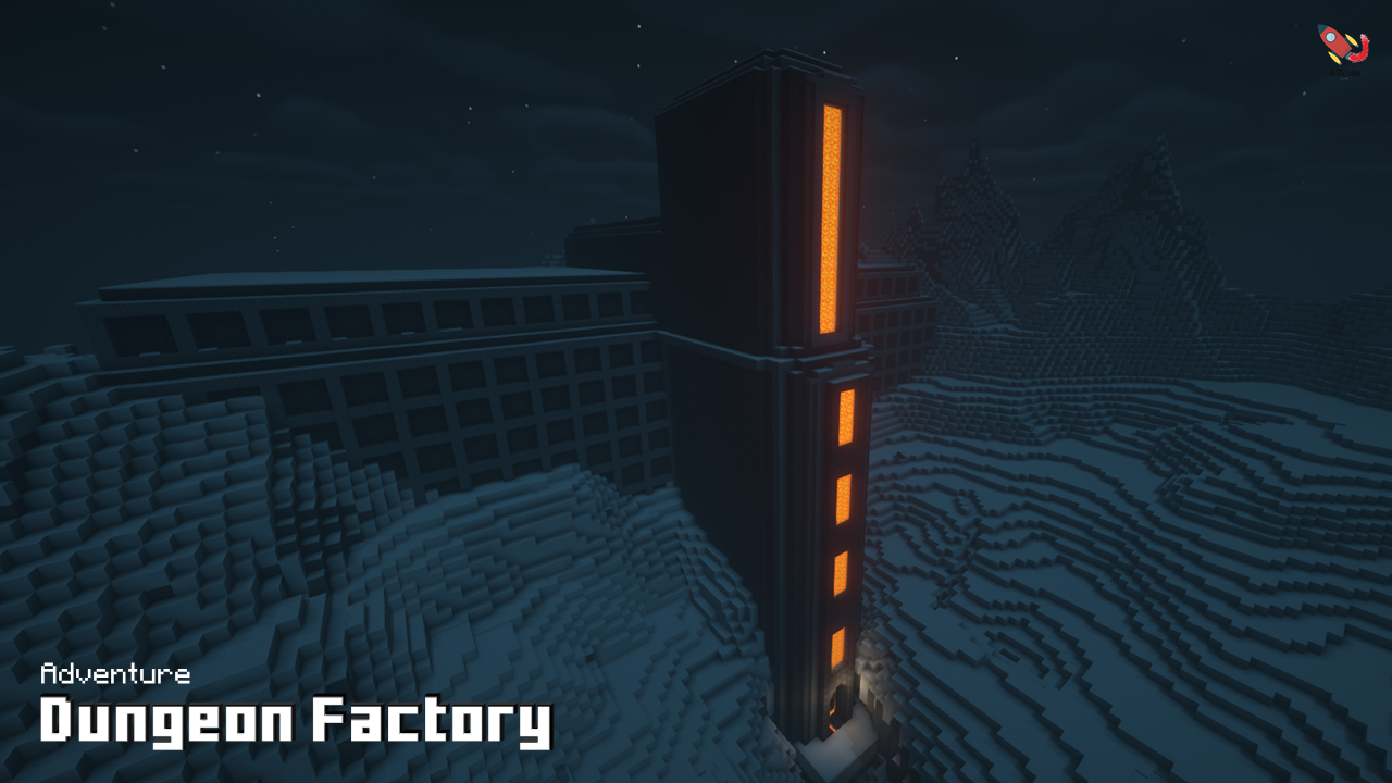 下载 The Dungeon Factory 1.0 对于 Minecraft 1.18.1