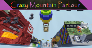下载 Crazy Mountain Parkour 1.0 对于 Minecraft 1.18.2