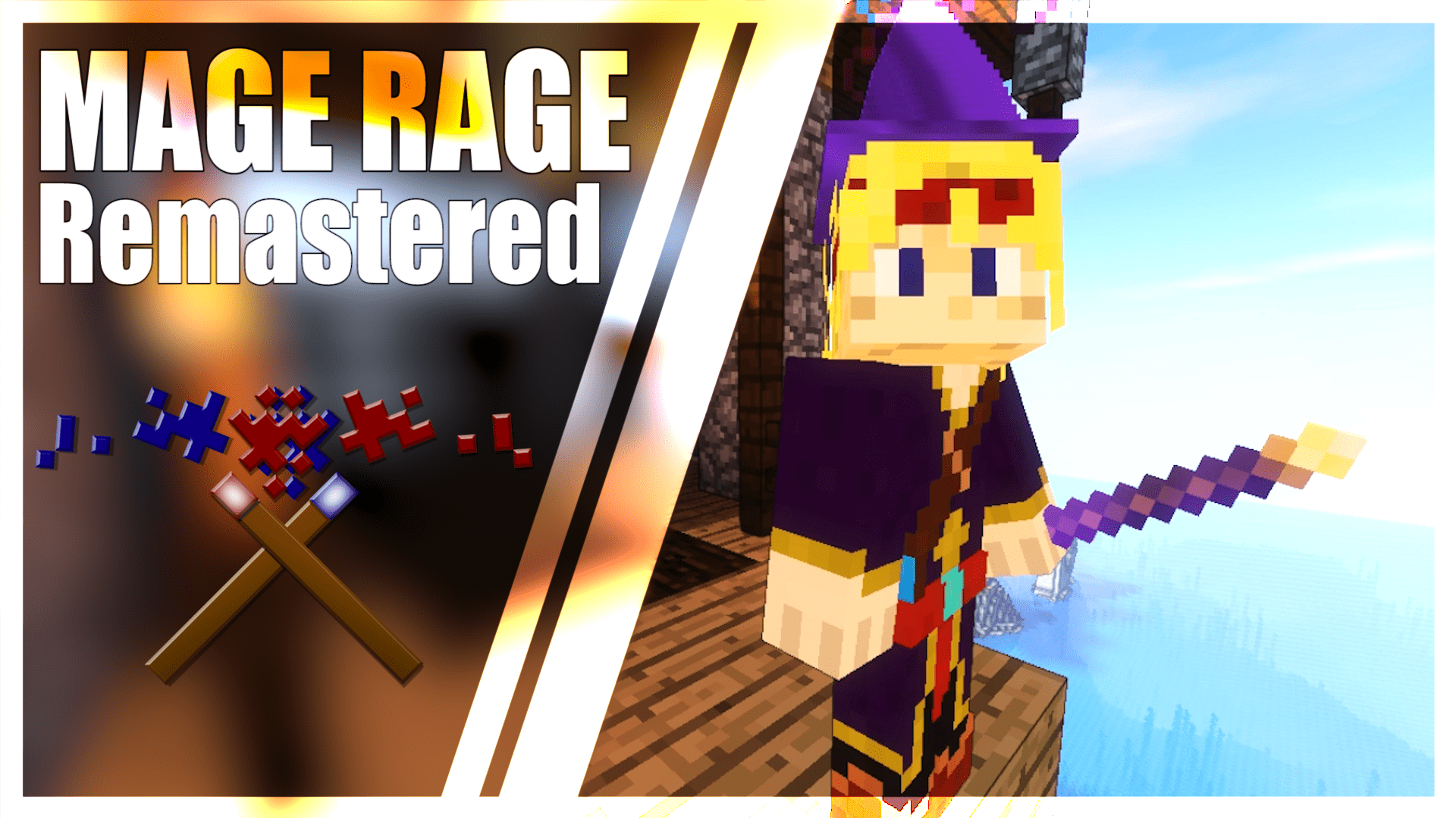 下载 Mage Rage: Remastered 1.1 对于 Minecraft 1.18.1