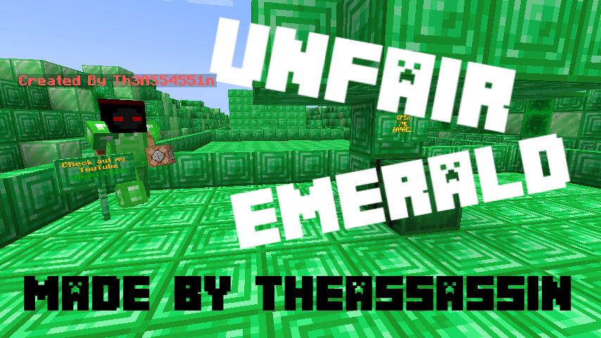 下载 Unfair Emerald 1.0 对于 Minecraft 1.18.2