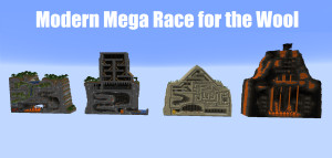 下载 Modern Mega Race for the Wool 1.0 对于 Minecraft 1.18.1
