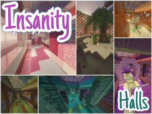 下载 Insanity Halls 1.0 对于 Minecraft 1.19.4