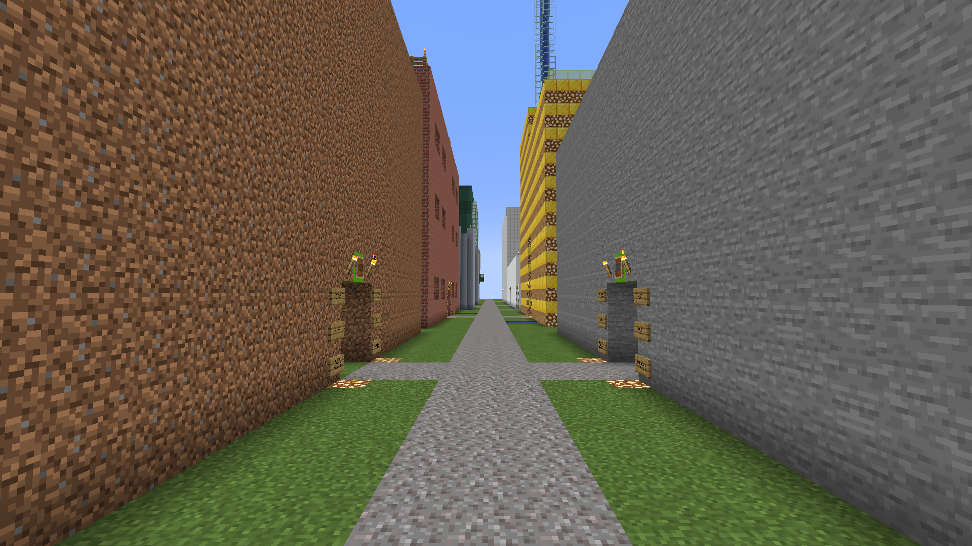 下载 Street Parkour 1.0 对于 Minecraft 1.20.1