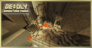 下载 Deadly Sandstone Mines 1.0 对于 Minecraft 1.20.1