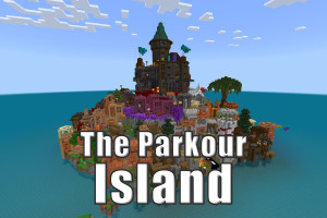 下载 The Parkour Island 1.0 对于 Minecraft 1.20.1