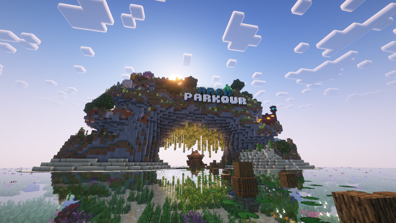 下载 Arch Parkour 1.0 对于 Minecraft 1.19.4