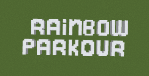 下载 Rainbow Parkour 对于 Minecraft 1.12.2