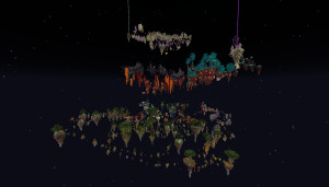 下载 Floating Islands Parkour 1.0 对于 Minecraft 1.19.4