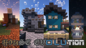 下载 HOUSE EVOLUTION 2.0 对于 Minecraft 1.20