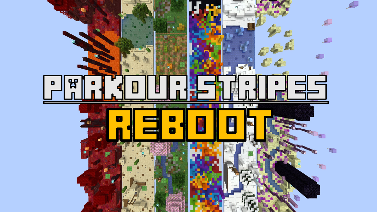 下载 Parkour Stripes: REBOOT 1.0 对于 Minecraft 1.20.4