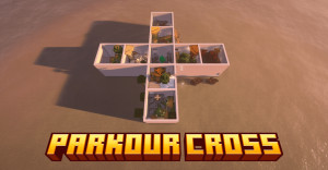 下载 Parkour Cross 1.0.2 对于 Minecraft 1.20.4