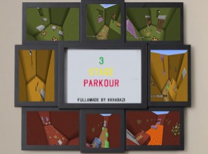 下载 3 Stage Parkour 对于 Minecraft 1.11.2