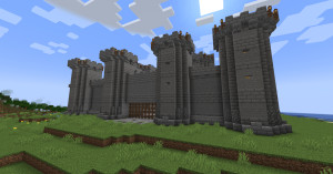 下载 Medieval Castle 对于 Minecraft 1.21.7