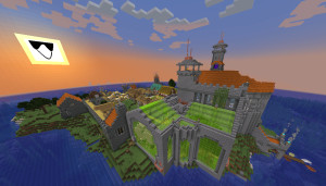 下载 Amazing Castle -Town & Sewer 对于 Minecraft 1.21.4