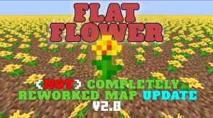下载 FlatFlower Challenge 对于 Minecraft 1.19