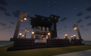下载 Modern House 对于 Minecraft 1.21