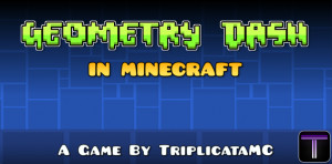 下载 Geometry Dash in Minecraft 对于 Minecraft 1.21.3